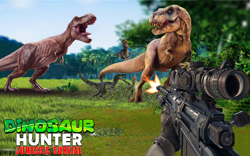 Dino Hunt 2019 gameplay artwork